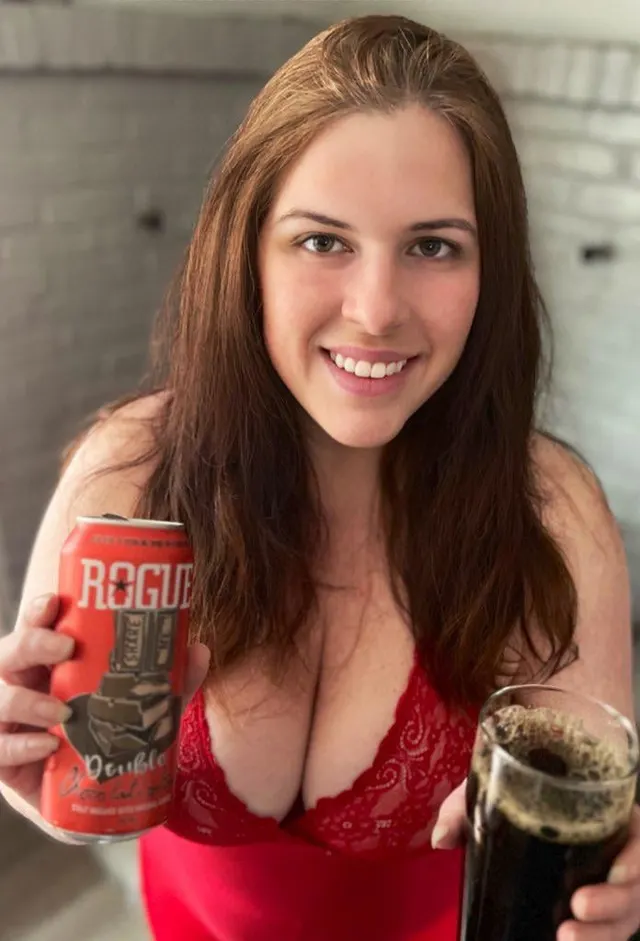 My first time trying a stout from Rogue and it was tasty.