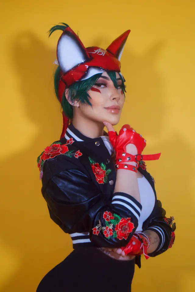 Kiriko cosplay from Overwatch 2