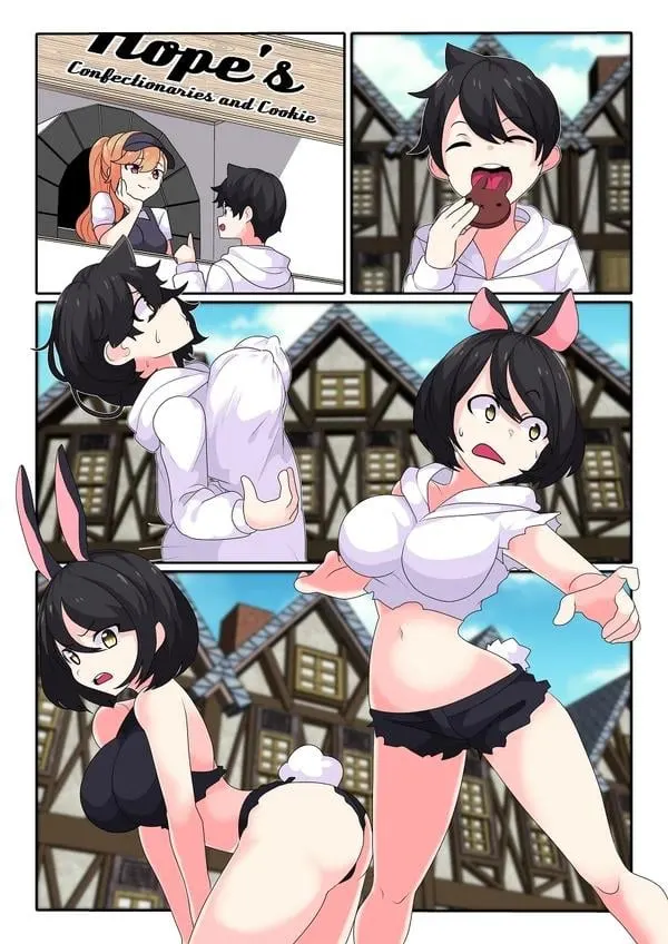 Bunny Cookie Cutie. [Artist: Hope TG on Pixiv]