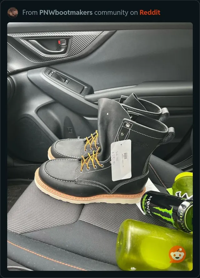 Got a smokin’ deal on these White’s 8” Perry boots.