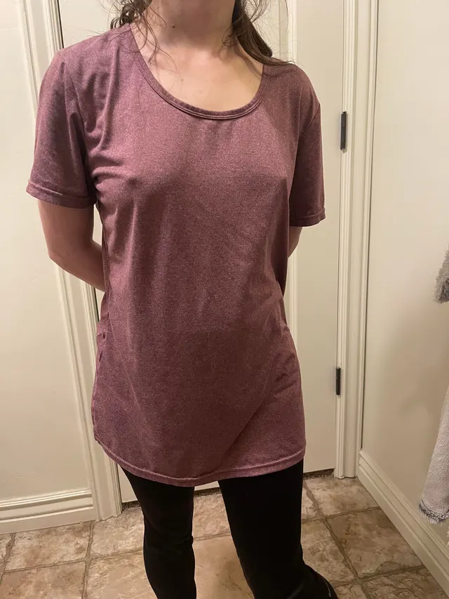 No bra today. Or ever.