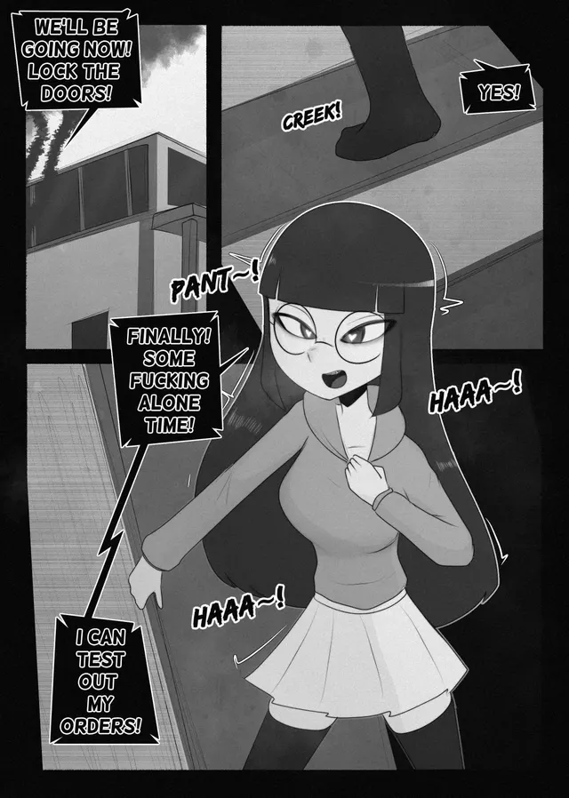 A Nerds self bondage goes (right) wrong? (OC)