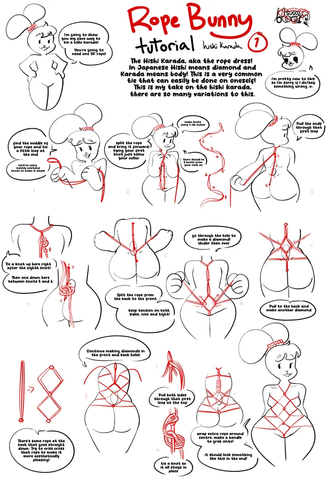 I made a cute tutorial ❤️