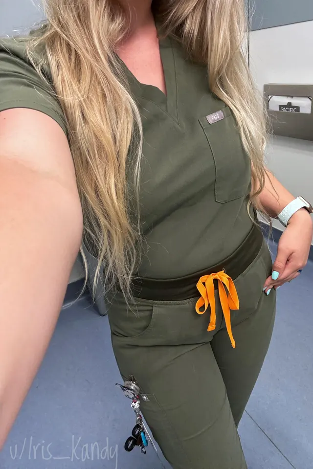 I love my scrubs but I also love taking them off for you 😏