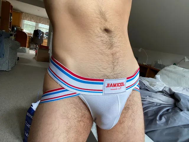 first time wearing jockstraps 