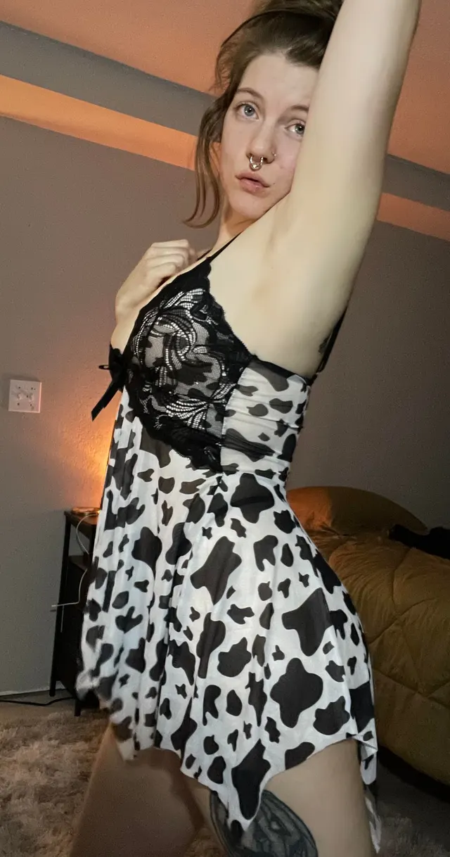 I’ve always loved cows, how fitting that I want to be bred like one 