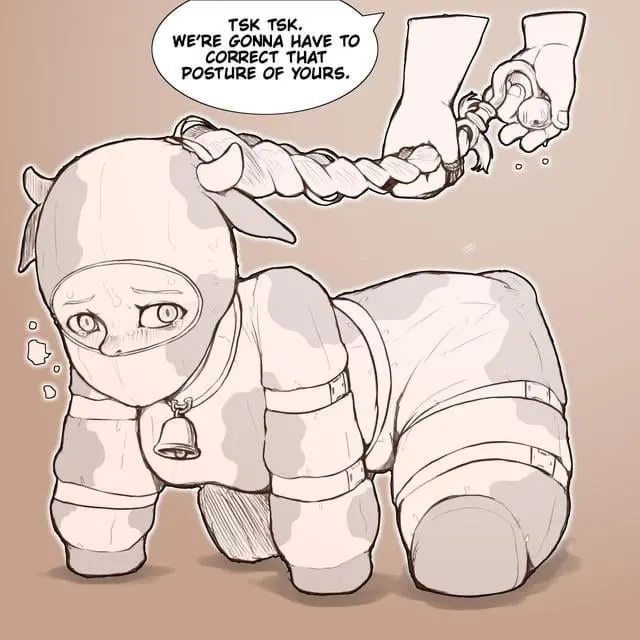 Good way to keep a good posture~ (by NimbleTail)