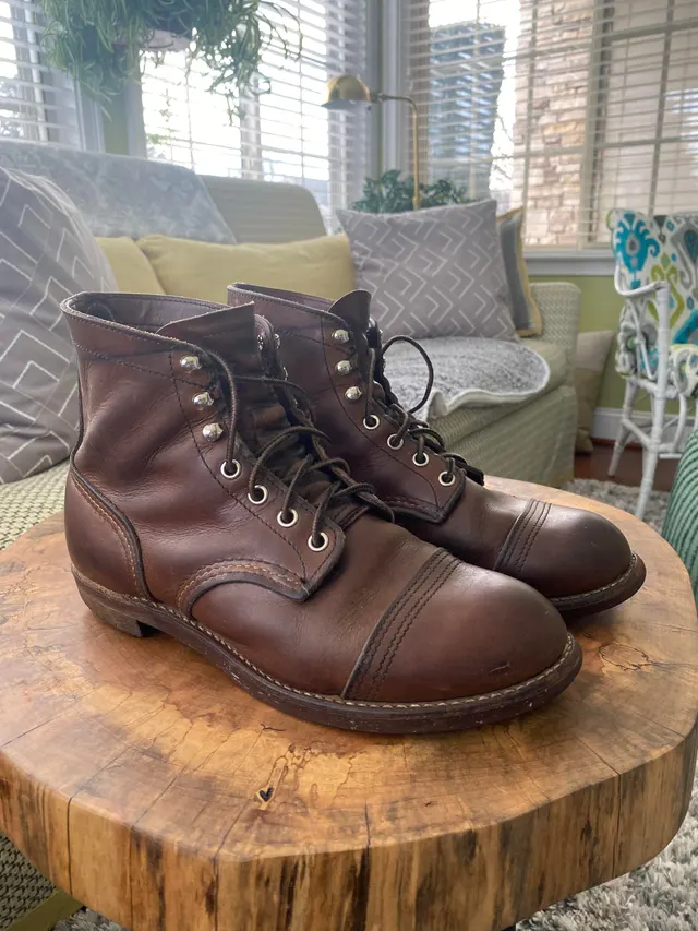 My Iron Rangers after 7~8 years of wearing them 