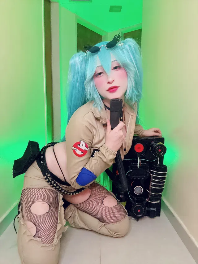 Miku Hatsune Ghostbusters By Alicekyo 
