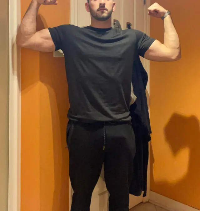 Swipe to slowly undress hung 19yo stud