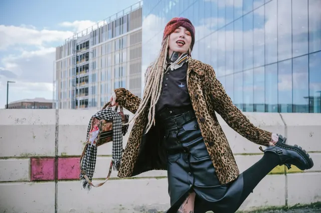 Can't wait for more summery outfits but this one really owned that cold weather!