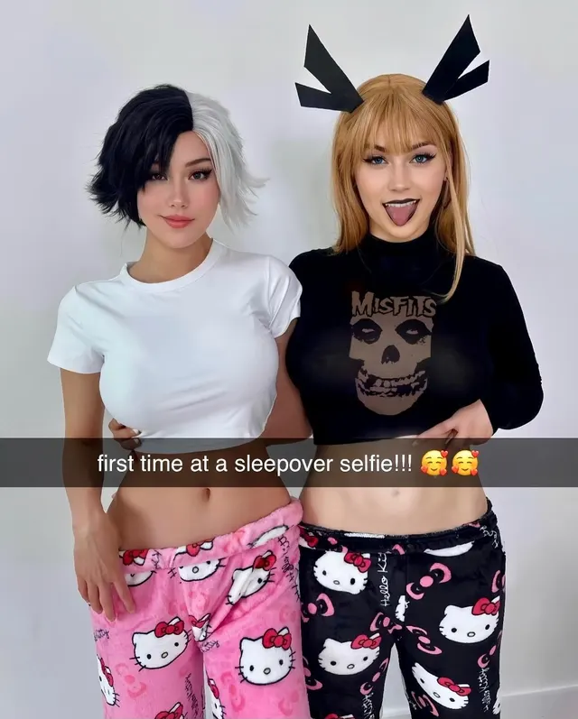 Magik & Luna Snow PJs by Buttercupcosplays & Jenfoxx 🖤