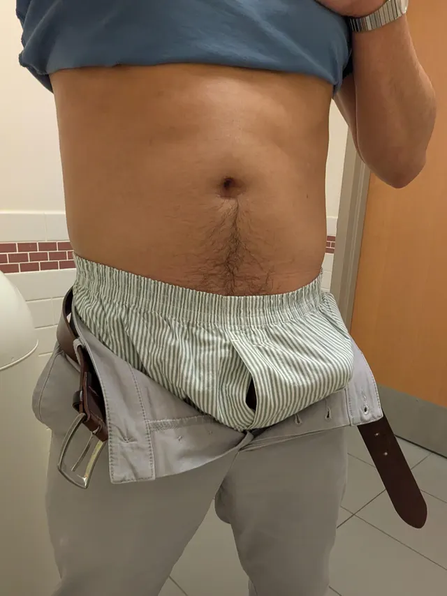 Today's pair in the work bathroom