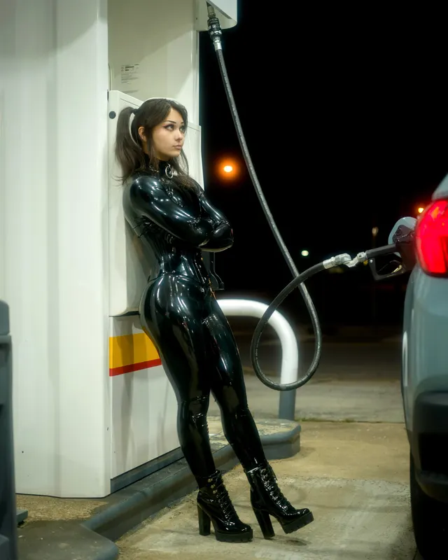 Fuelin’ up! 🖤⛽️