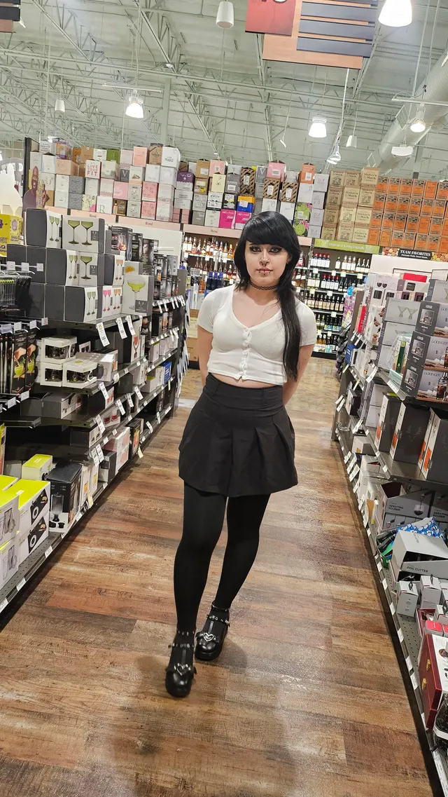 At the store vs. At home