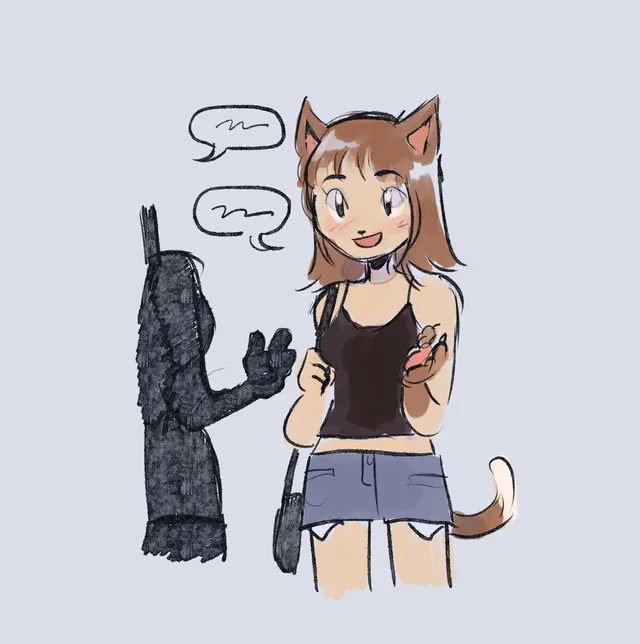 i can’t stop growing, and they won’t stop looking…!