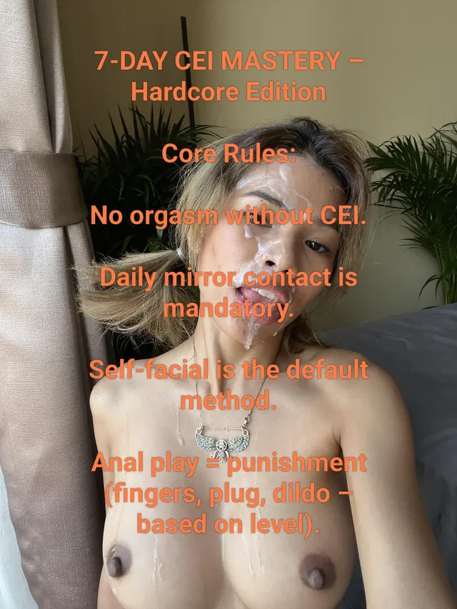 Have a little one week CEI Challenge.