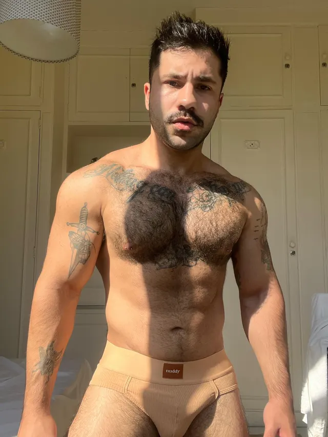 Body check. Too hairy for you?