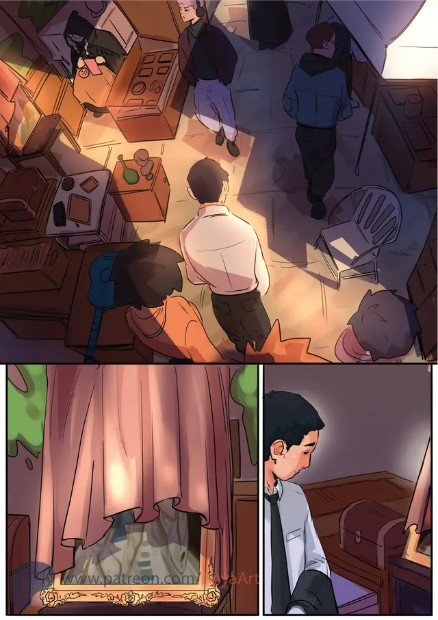 (The Portrait) Pages 1 - 10 [AnyaArt]