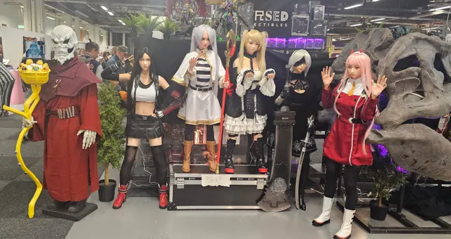 Sex dolls on display at Comic Con Sweden!