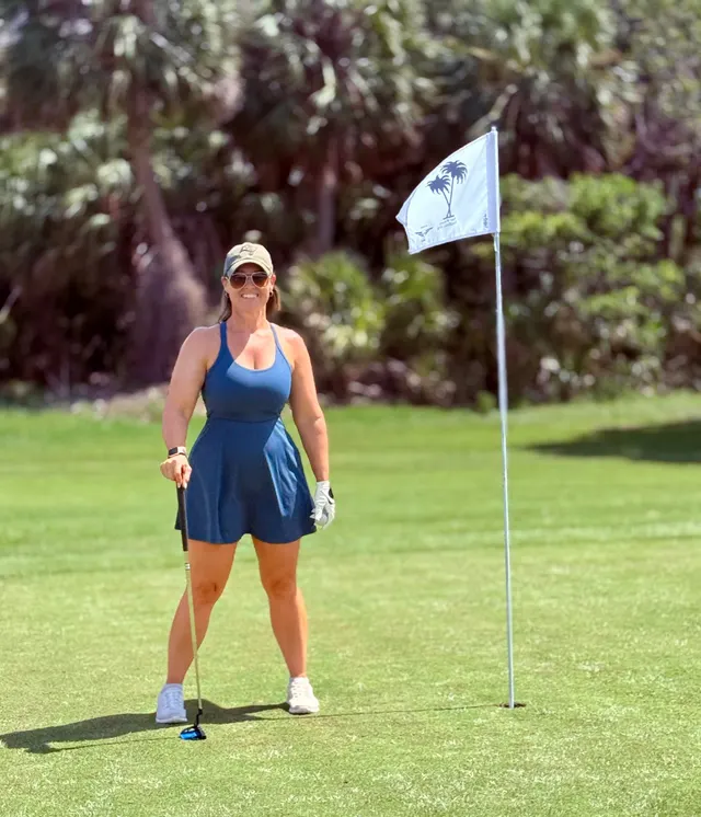 Teacher checking out the balls over the summer