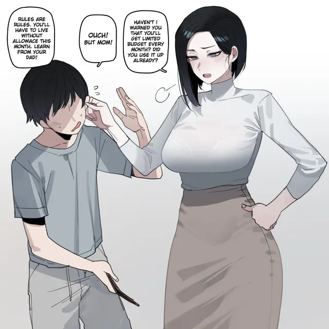 Bad mother gives away money to get fucked (ratatatat74)