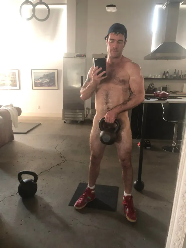 (34) naked mace and kettlebell workout