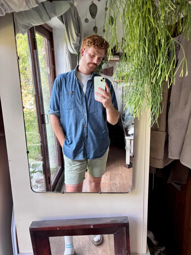 Quit my job and feel like I want to kiss a man 😎