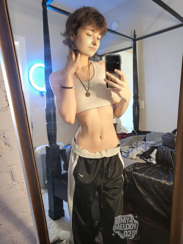 Before the shower vs after ;3