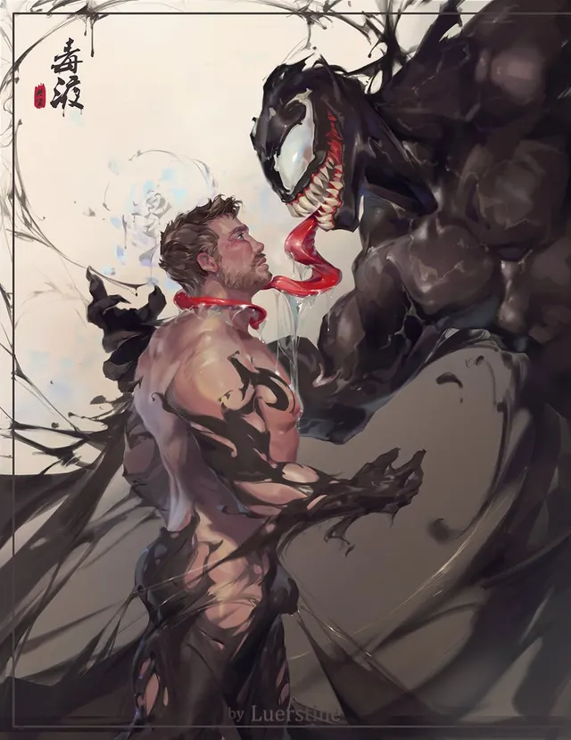 Eddie Brock: The "We're Venom!" Bara icon of Marvel ft. Eddie Brock x Venom