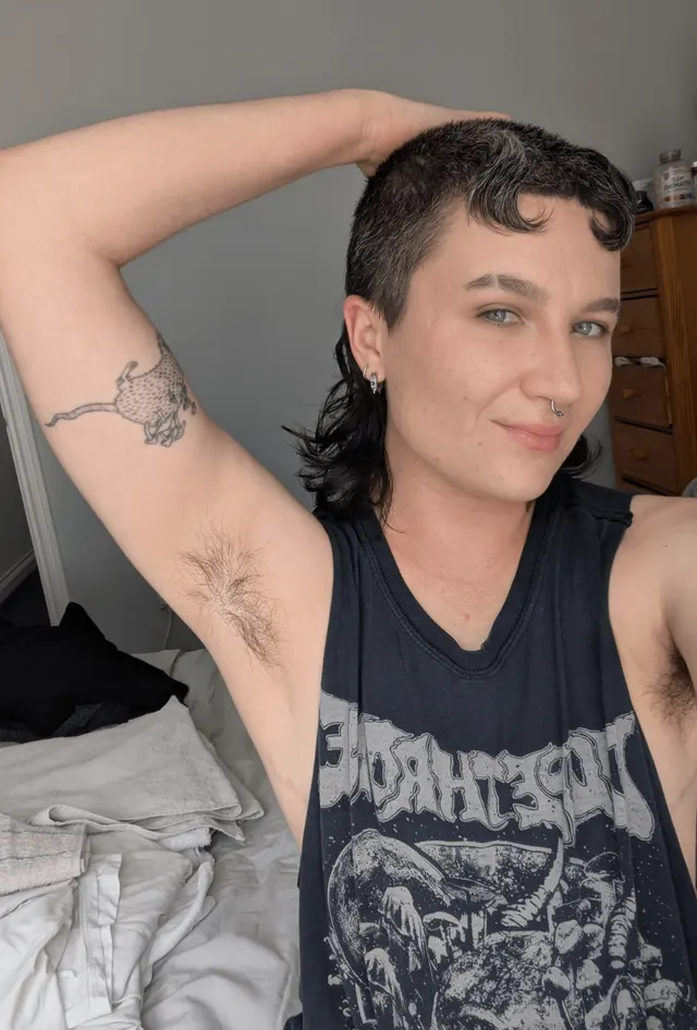 What are you huffing first, my pits or my crotch?