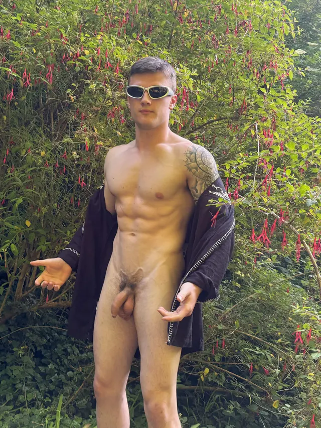 I got completely naked after a long trail