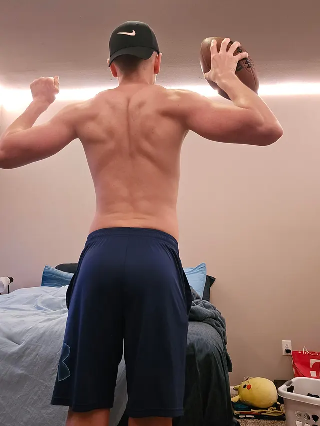 Football season is here. Maybe I can be your tight end.