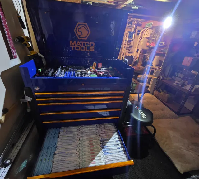 My new stash location