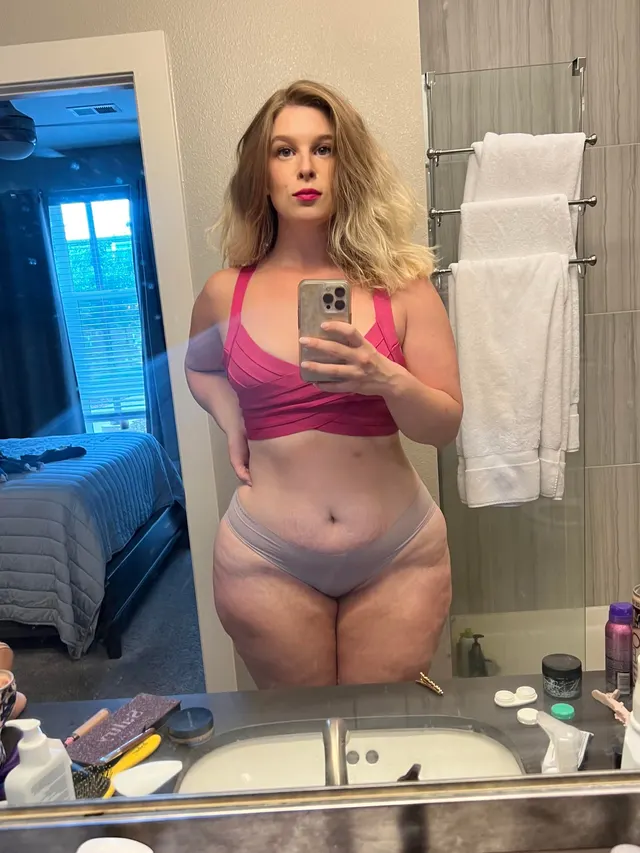 My giant ass complements my food addiction