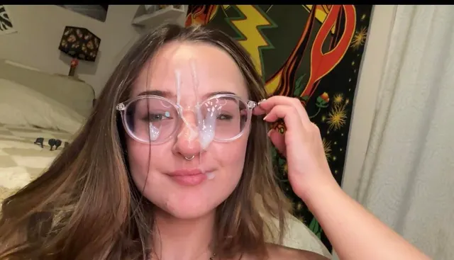 Best kind of selfie to take? a cum covered one!