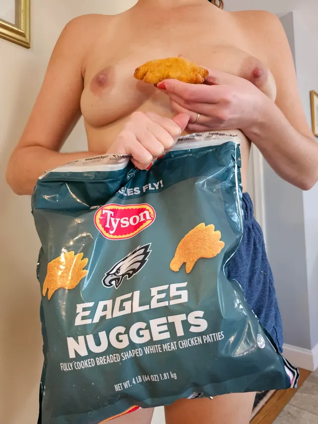 My Eagles nuggets were a complete flop, hopefully the birds win 🦅