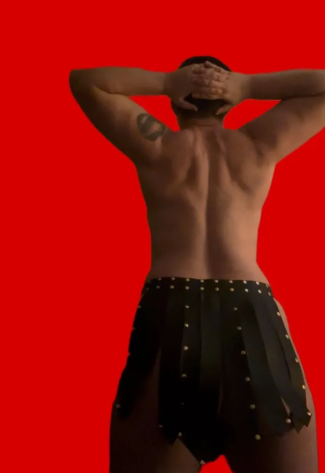 odds I go out on halloween wearing just this and a helmet? 🤭