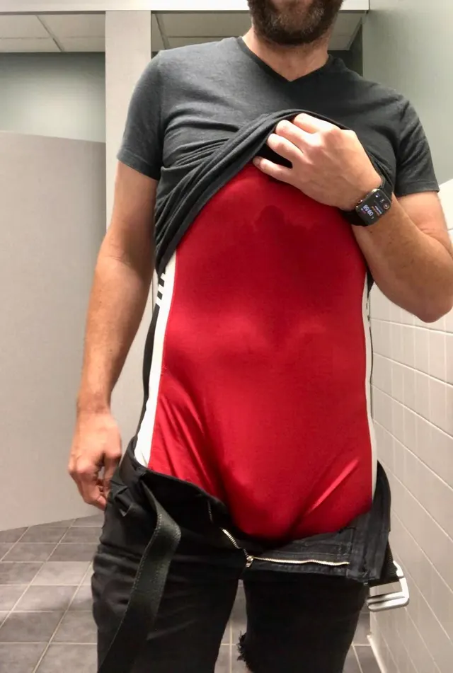 Wore a singlet under my work clothes