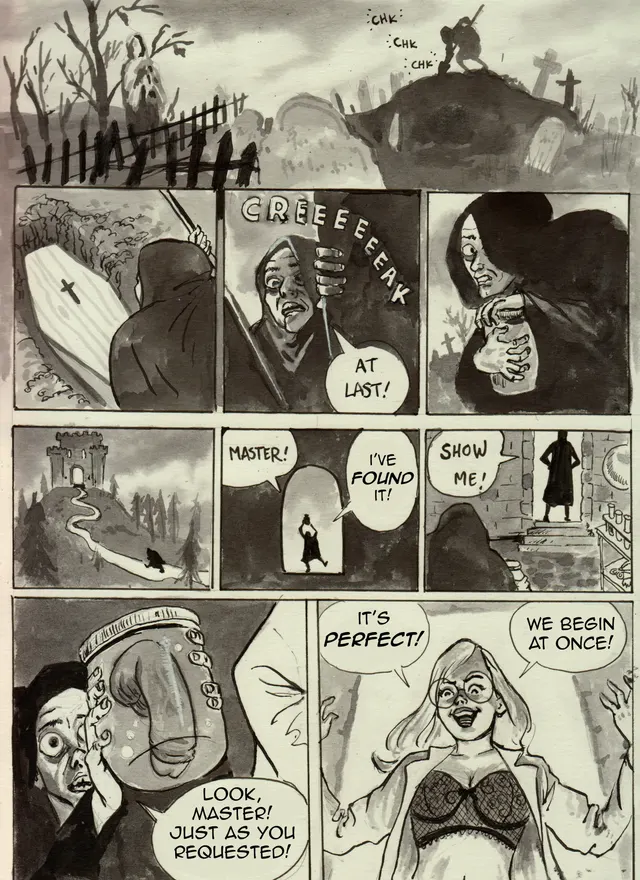 Frankenstein Was A Woman! by katanugi