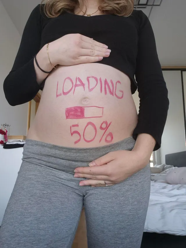 I was bored hehe. 21 weeks pregnant