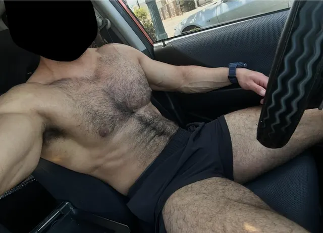 Love getting dirty in the car