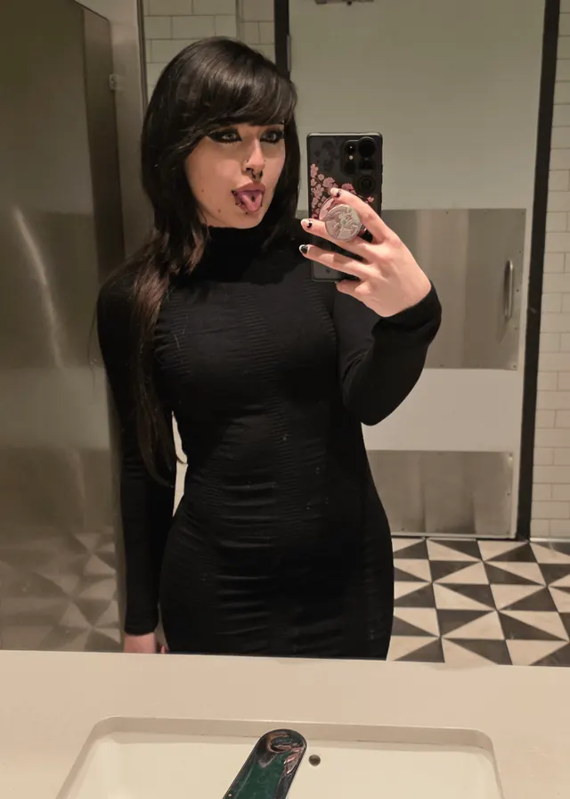 At a public restroom and at home