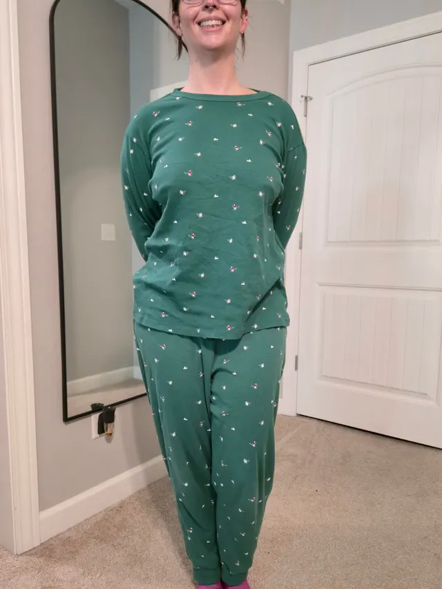 I don't actually wear PJs to bed, so it's time to take them off