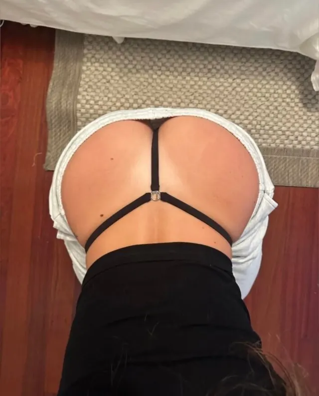 I worked out with this g string