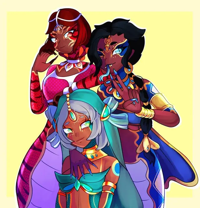 Lamia sisters(by me)