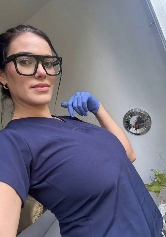 1, 2 or 3 which version you want to see this nurse mom