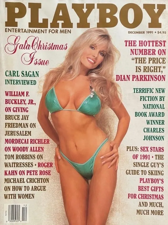 Dian Parkinson, who was a model on The Price Is Right from 1975 to 1993. Here she is in the December 1991 Playboy at the age of 47.
