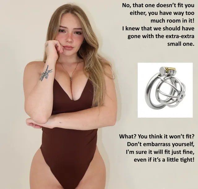 Problem with the cage? Get a smaller one!