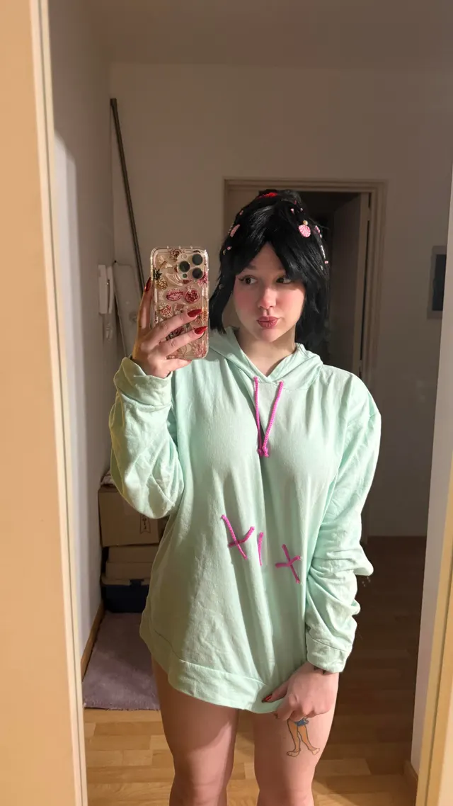 (Adult) Vanellope von schweetz (Foxy Uzumaki) [Wreck-It Ralph]